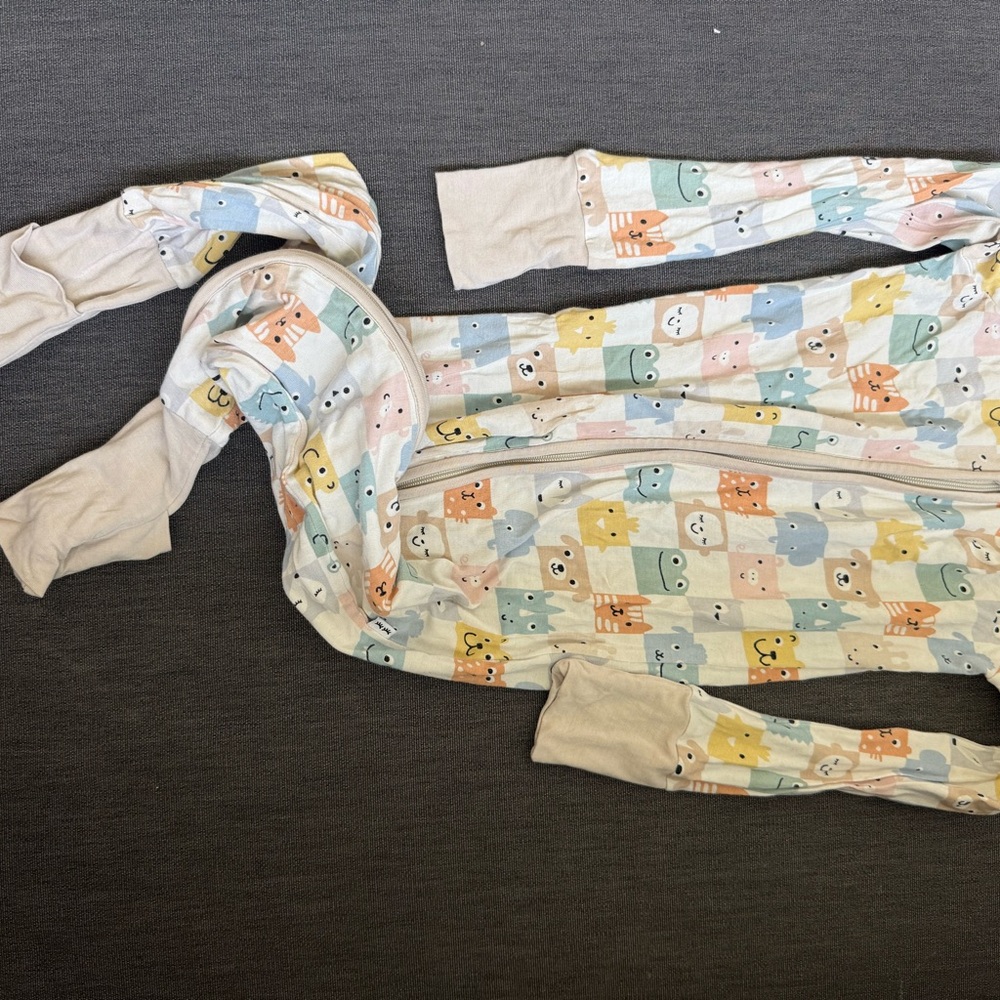 Bundle of Two Little Sleepies Zippies 2T